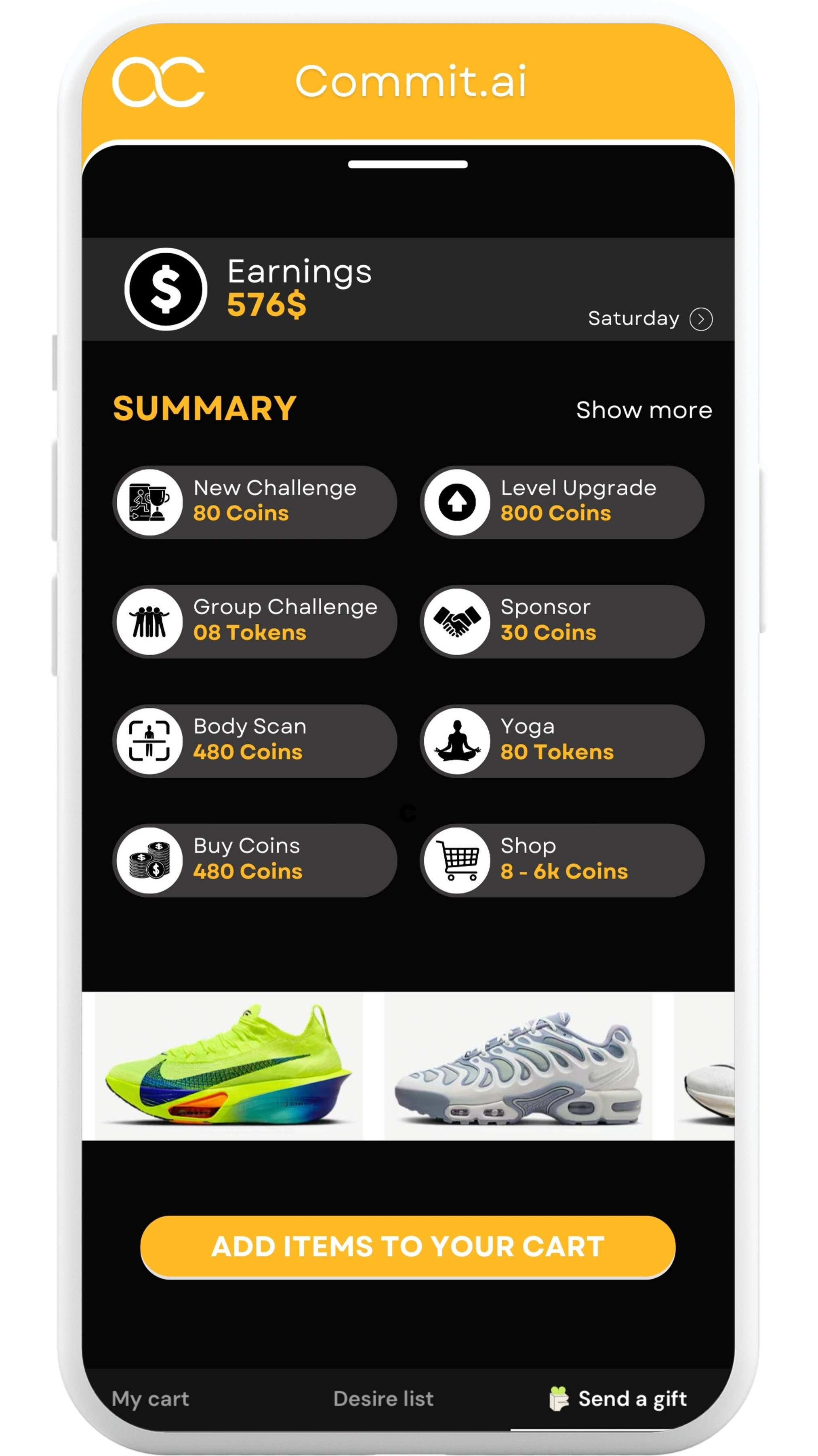 Commit.ai app